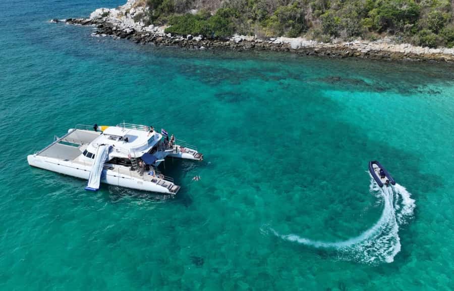 Pattaya: 3 Islands Day Tour on Catamaran with Buffet Lunch - From Pattaya hotel to Ocean Marina Jomtien