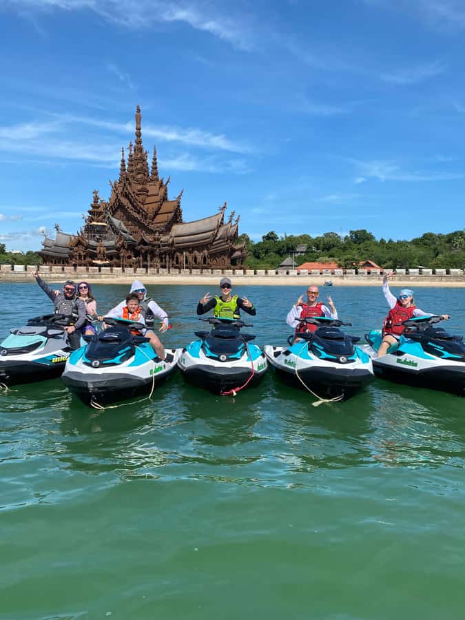 Pattaya Jet Ski Island Hopping by TSA Thailand - Riding your own jet ski from Pattaya