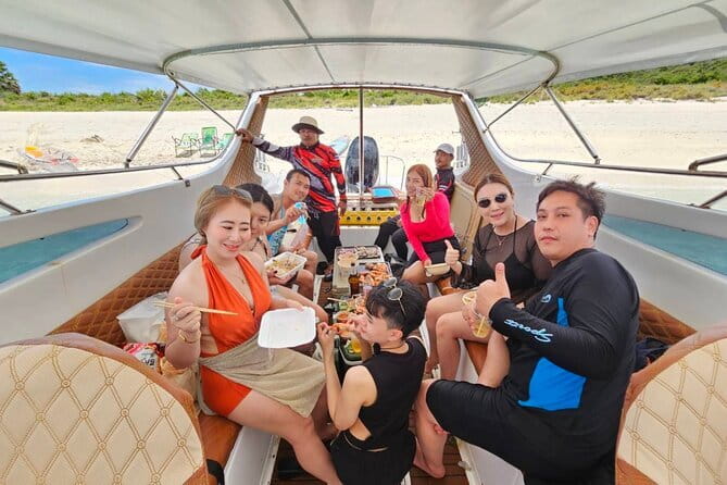 Pattaya: Private Speedboat 2-4 Islands Hopping with Lunch - Kram Noi and lunch on the full-day route