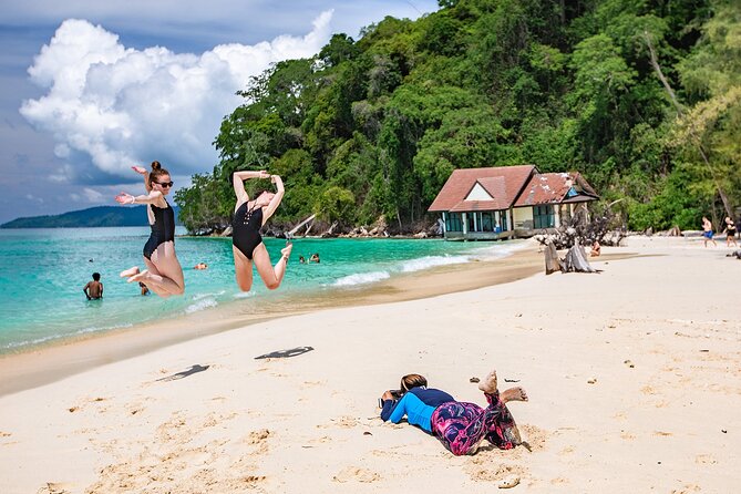 Phi Phi + 4 Islands Avoid the Crowds Tour From Krabi - Bamboo Island for beach time and swimming