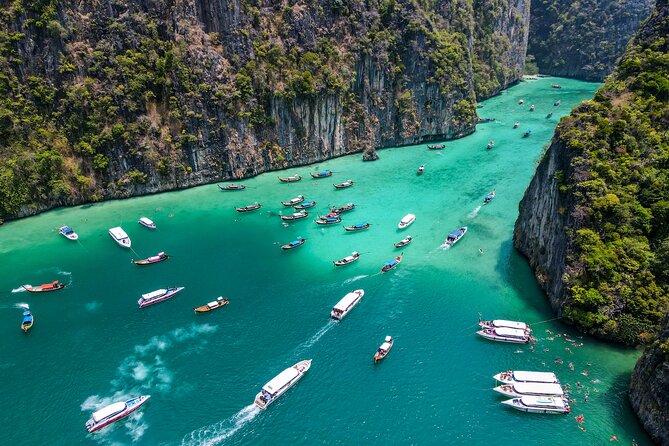 Phi Phi 4 Islands Sunset Tour with Bioluminescent Plankton - Searching for glowing water near Ao Nang