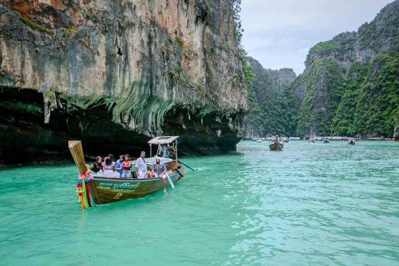 Phi Phi: 7 Island Longtail Boat Snorkeling Tour with Sunset - Lunch, snacks, water, and the practical comforts
