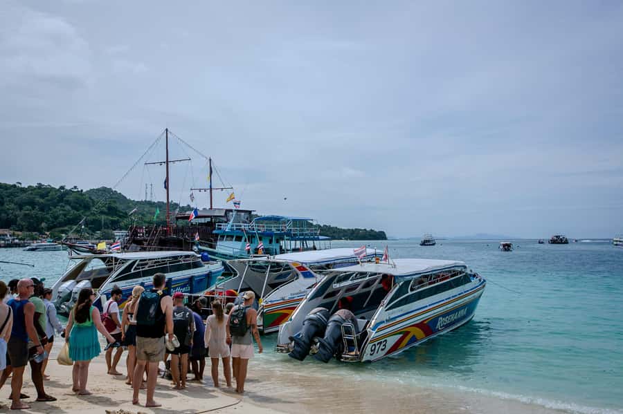 Phi Phi: 7 Islands Speed Boat Tour with Sunset and Plankton - What an Eight-Hour Phi Phi Circuit Really Includes