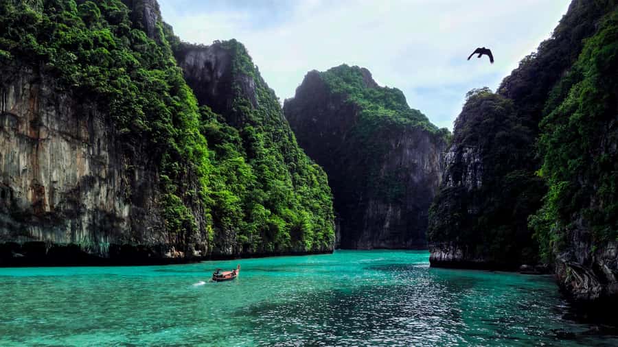 Phi Phi: Exclusive Full Day Longtail Boat to 7 Islands - Monkey Beach and Viking Cave