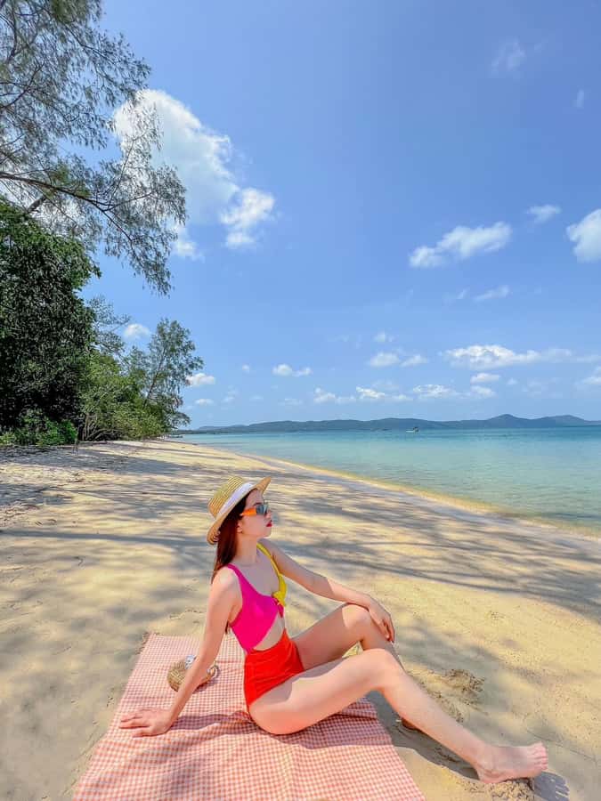 Phu Quoc Full-Day 4 Islands Snorkeling Tour With Cable Car - May Rut Trong for swimming and photographs