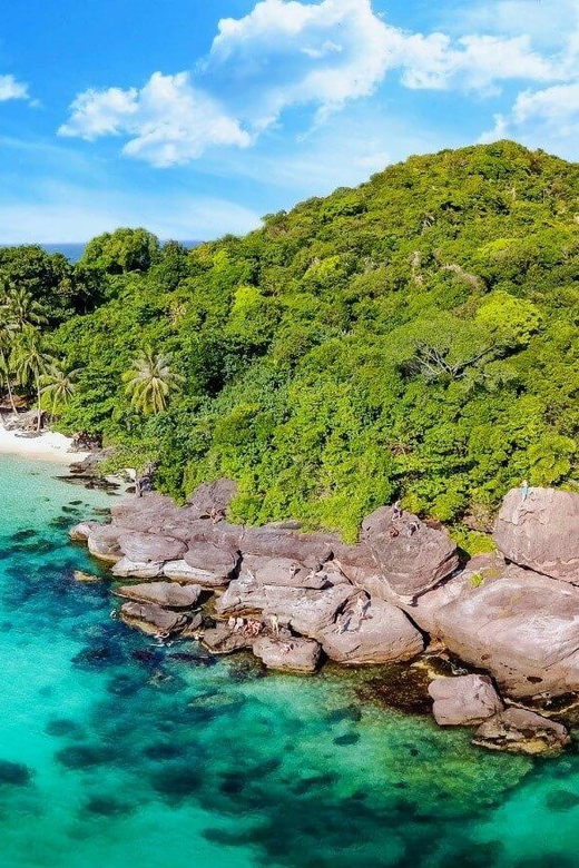 Phu Quoc Snorkeling Explore Three Islands by Boat Tour - Gam Ghi and the busiest part of the day