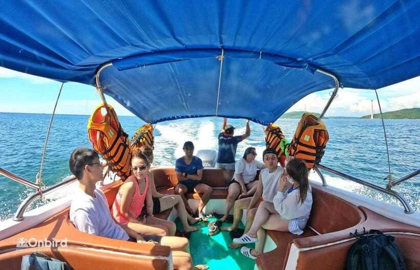 Phu Quoc: Speed Boat Tour 4 Islands - 2 Reefs Snorkeling - Four islands, but not four long beach visits