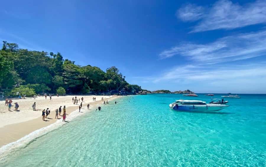 Phuket: 2 Days Itinerary Similan & Phi Phi Islands Day Tour - Monkey Beach and snorkeling near Phi Phi Don