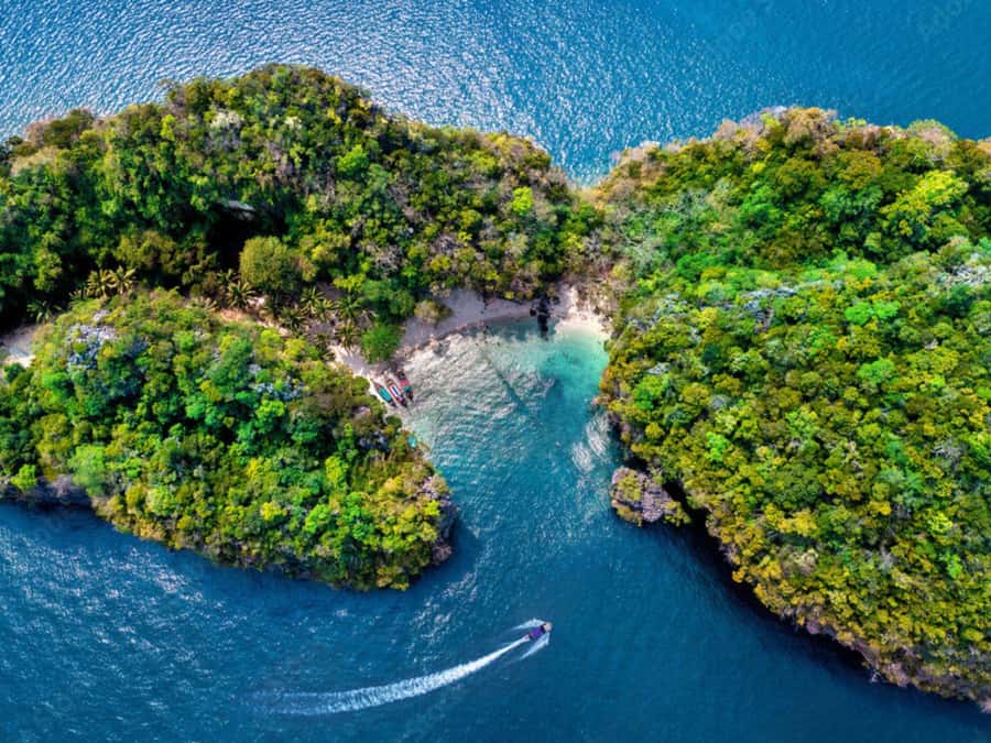 Phuket: 4 Islands Krabi Adventure & Snorkeling Day Tour - Lao Kar and Ao Kar, cave views followed by snorkeling