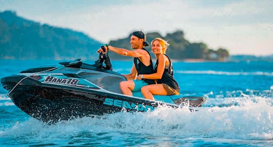 Phuket: Jet Ski Tour to 6 Islands with Lunch & Transfers - Khai Nui and Khai Nok, two more island pauses