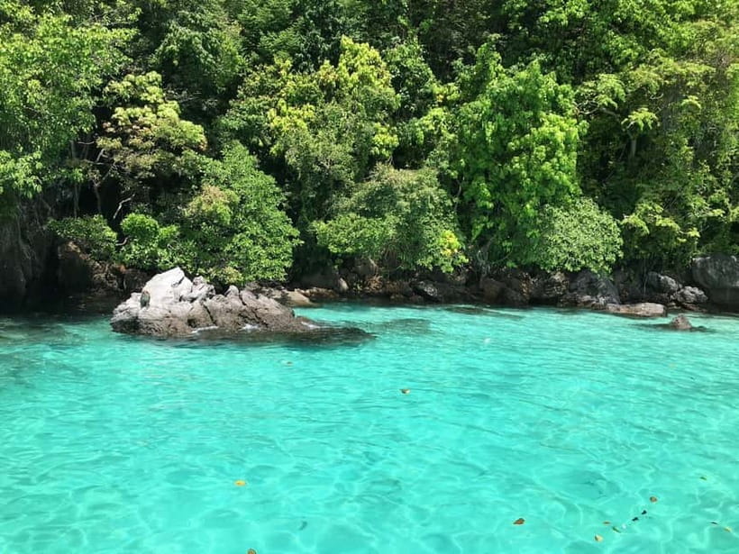 Phuket: KHAI ISLANDS TOUR with LUXURY SPEEDBOAT - Khai Nui: the first swim and snorkel stop