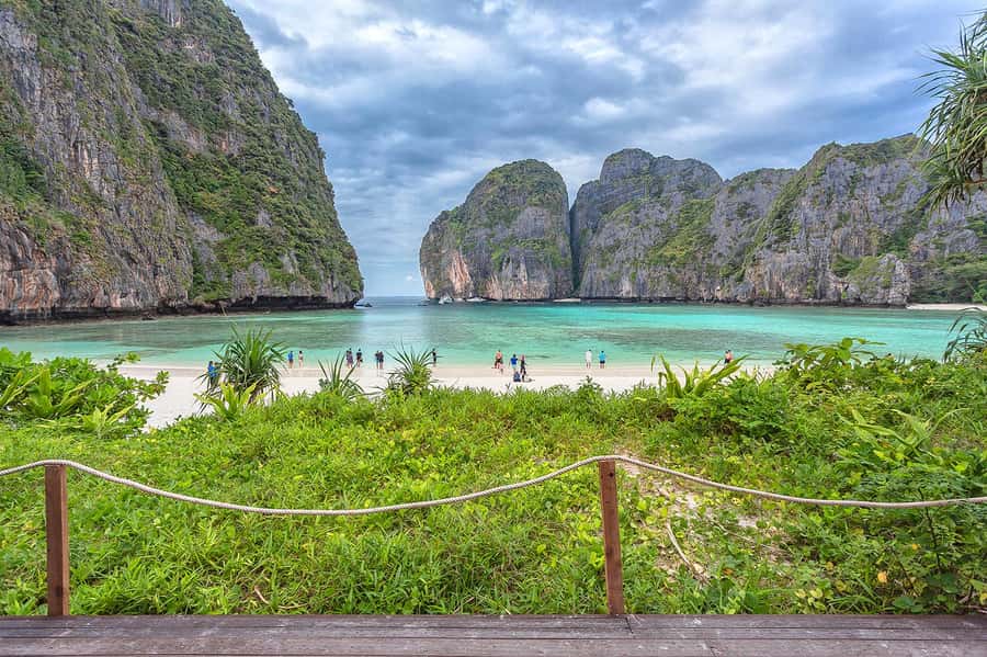 Phuket: Maya Beach, Bamboo Island, & Phi Phi Islands Tour - Monkey Beach may be viewing only
