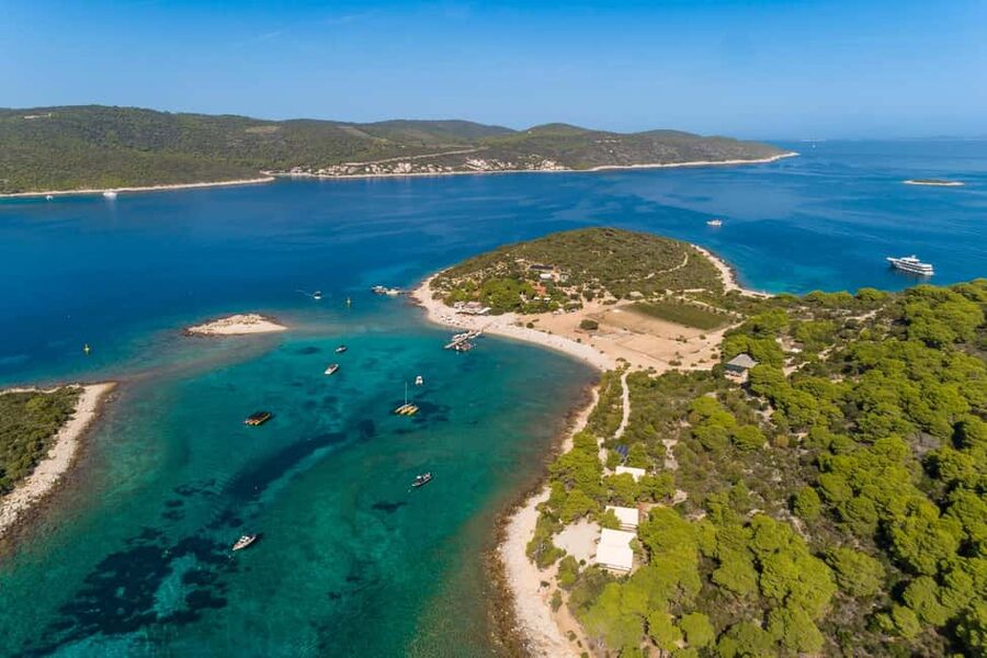 Private 5 islands Boat Tour: Blue Cave,Hvar &Pakleni islands - Stiniva Cove adds a proper swim stop