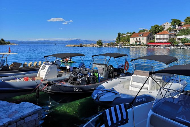 Private Blue Lagoon and 3 islands Tour from Trogir and Split - Nečujam ends with a shipwreck swim