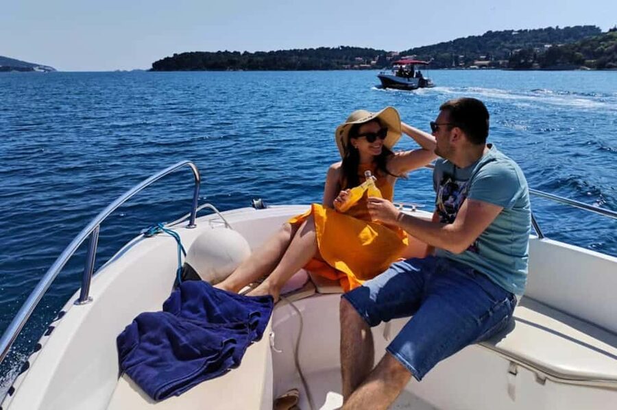Private Boat to the Blue Cave & Elaphiti Islands with Pickup - A private boat day built around your pace