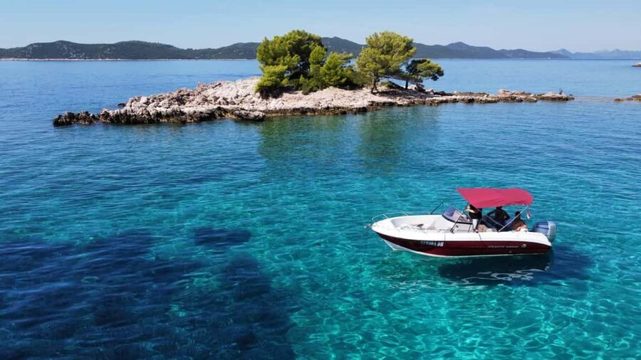Private Boat to the Blue Cave & Elaphiti Islands with Pickup - What the 2.5-hour Koločep trip includes
