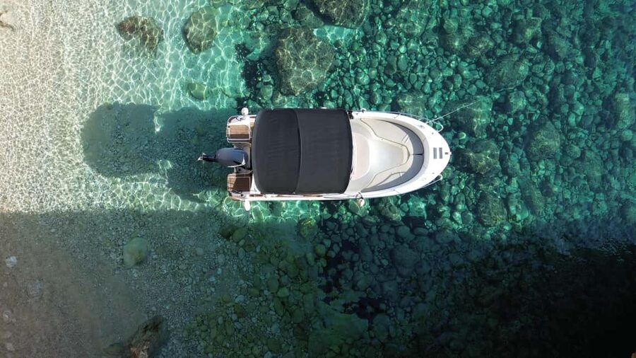 Private Elaphiti Islands Tailor-Made Boat Tour-All Inclusive - Blue and green caves at the right hour