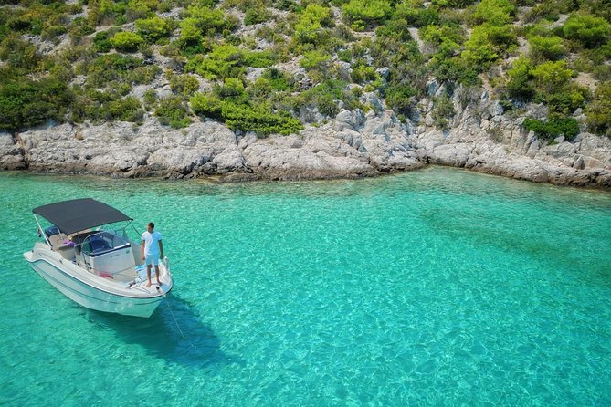 Private Full-Day Croatian Islands Boat Tour from Trogir - Stomorska provides the longest shore stop and lunch