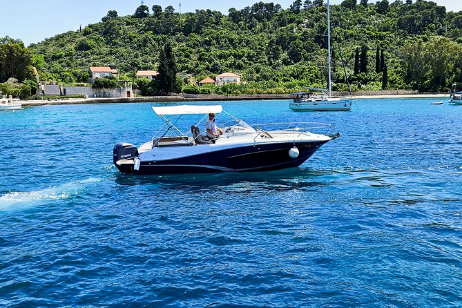 Private Local Guided Speedboat Tour in Dubrovnik Archipelago - Swimming into the Blue Cave