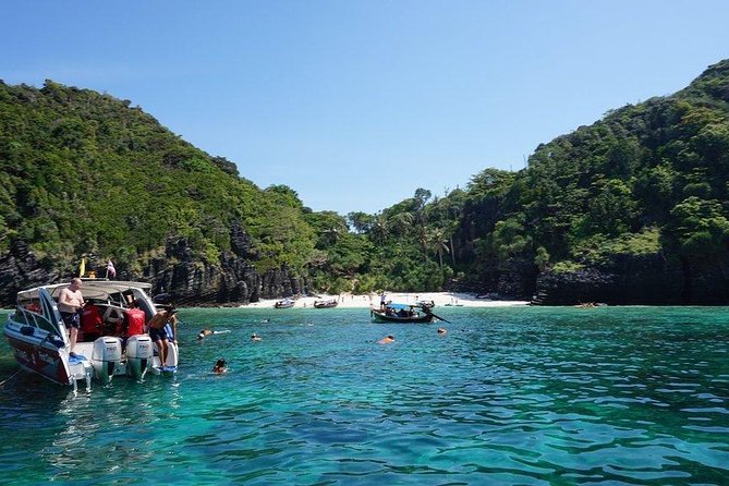 Private Phi Phi & 4 Islands Sunset Cruise by Speedboat - from Krabi - One long day from Krabi to Phi Phi