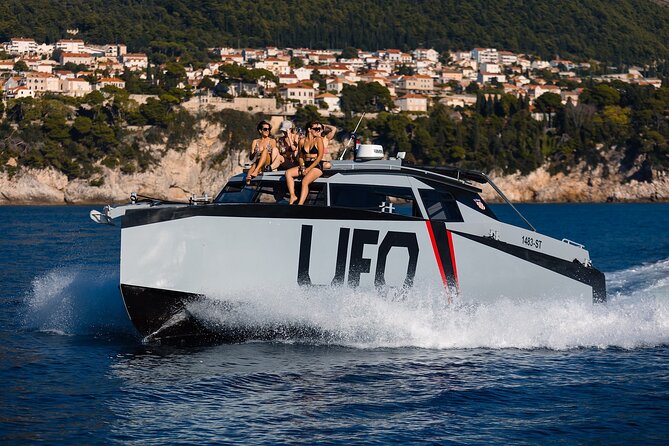 Private tours to Elaphite Islands by UFO BOAT - Koločep and the Blue Cave: the strongest start