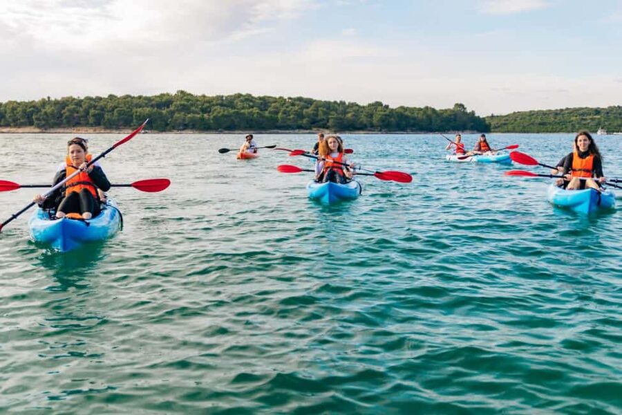 Pula: Three Island Kayak Tour with Cave Photo & Snorkeling - Practical packing advice for the Adriatic