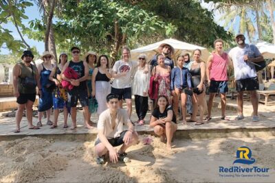 RED RIVER TOUR (Share group): DISCOVERY 3 ISLANDS BY BOAT
