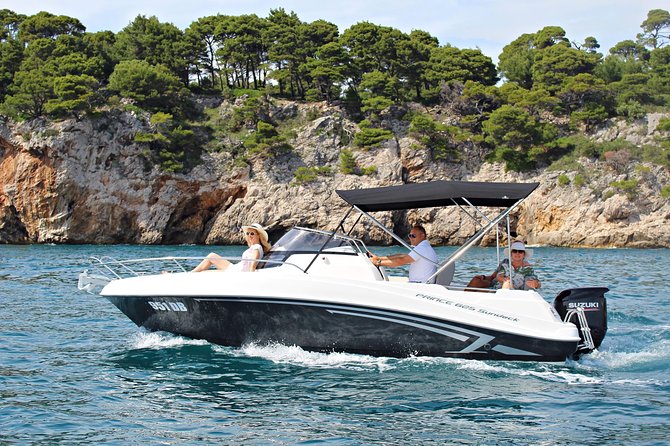 Rent a speed boat and explore beaches and coves of Elaphiti Islands - Lopud brings sand, shade, and old stone paths