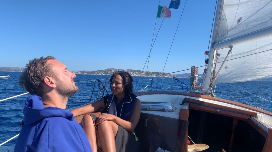 Sailing Maddalena Archipelago with a USCG licensed captain - Meeting Captain Italo in Palau