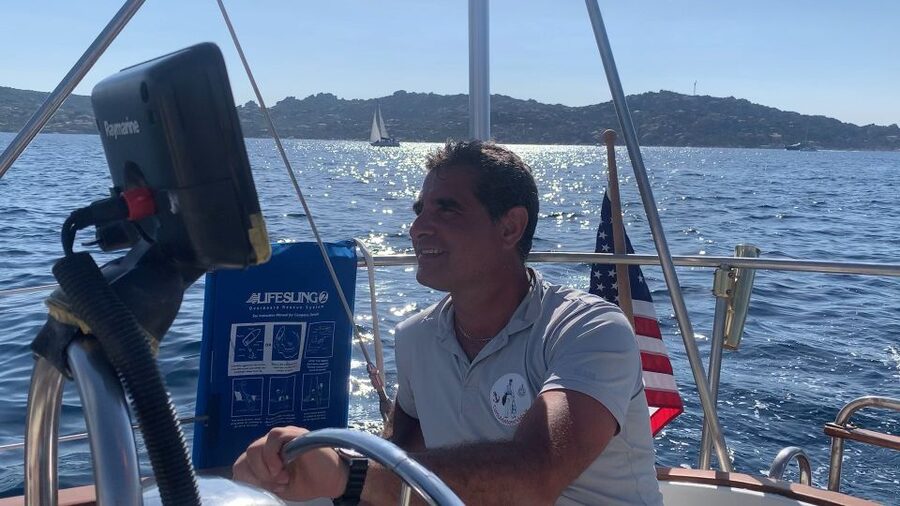 Sailing Maddalena Archipelago with a USCG licensed captain - Budelli’s natural pools