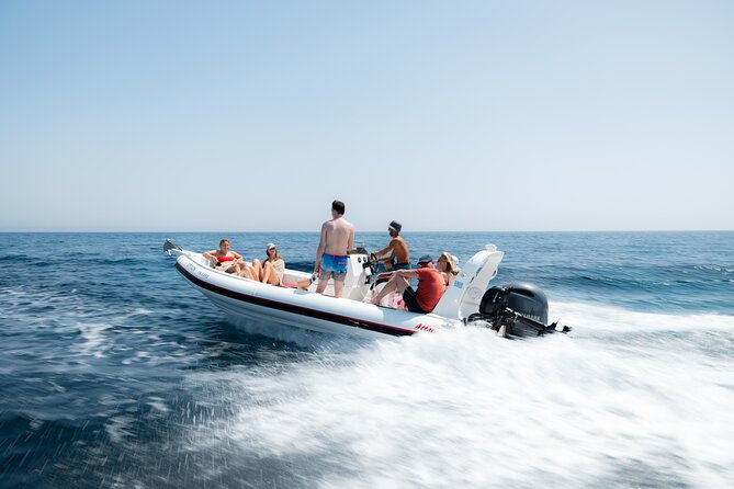 Sea Safari Speedboat Trip in Corfu. Island hopping Sea Tour - Kastelli’s White-Pebble Twin Beaches