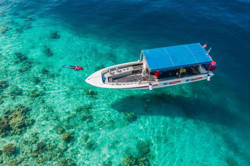 Semporna: Explore 3 Islands Tour Snorkel or Dive & Lunch - Leaving Semporna for Timba Timba