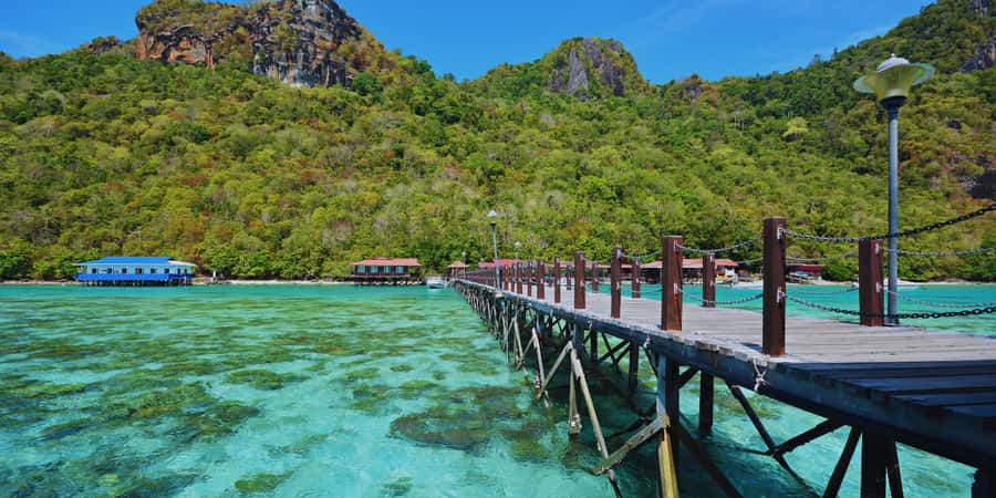 Semporna : Island Hopping Semporna Adventure - Bohey Dulang and the 40-minute climb