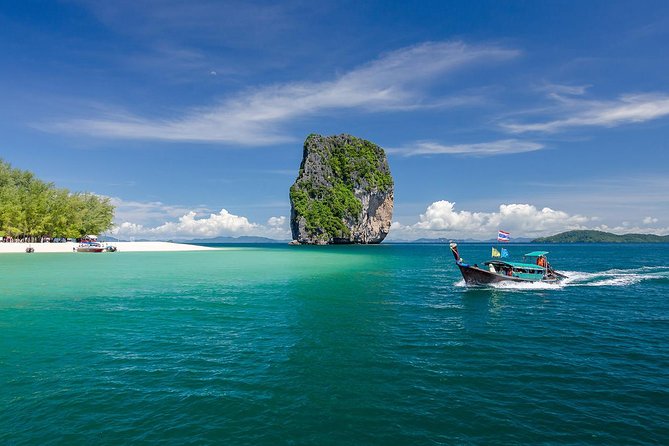 Separated Sea and 4 Islands - The Unseen of Thailand Full Day Tour From Krabi - Railay Beach and Pranang Cave bring the cliffs close