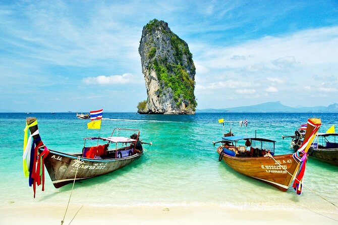 Seven Islands Sunset Tour Krabi with Dinner - Railay Beach on the return route