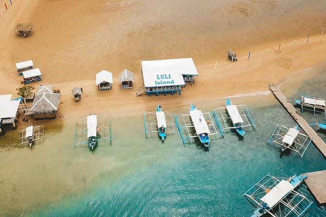 Shared Honda Bay Island Hopping Tour - Cowrie Island: the longer stop and lunch base