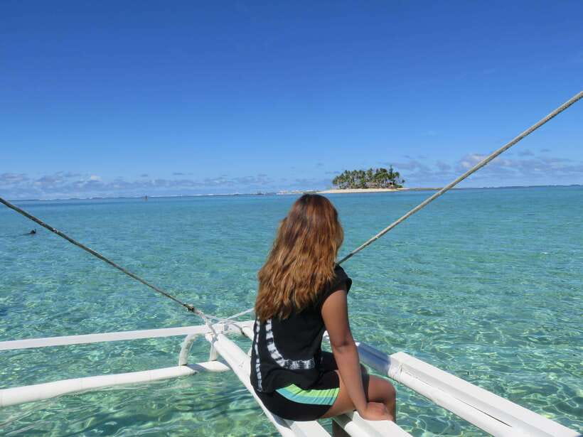 Siargao Island Hopping: Tri Island Tour - Shared and Private - Leaving General Luna by boat