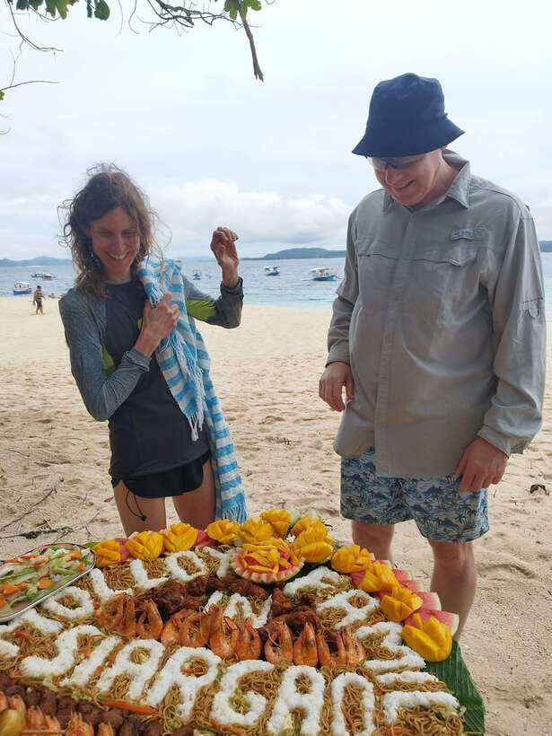 Siargao:Tri Island Hopping Naked Island, Daku, Guyam w/Lunch - Weather, rain, and the limits of the schedule