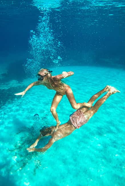 Šibenik: Archipelago Boat Tour with Snorkeling & Wine - Swimming at a pearl-like beach