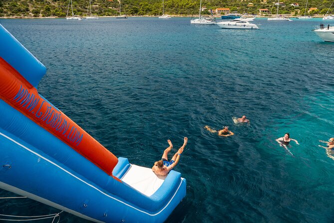 Slatine - Island Hopping Excursion (Trogir/Blue Lagoon/Shipwreck) - Nečujam Bay and the sunken ship