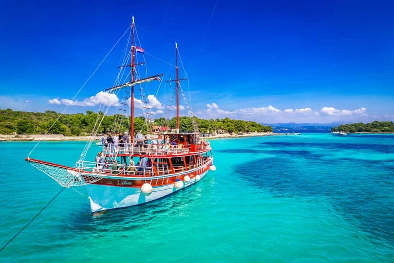 Split: 3 Island & Blue Lagoon Cruise with Lunch & Drinks - A full Adriatic day aboard Junior