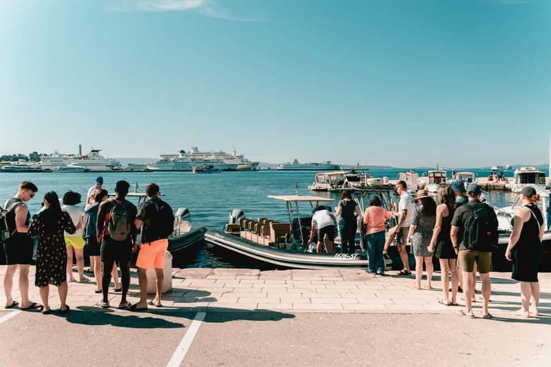 Split: Blue Lagoon & 3 Islands Small Group Speedboat Tour - The speedboat ride from Split
