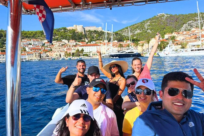 Split: Blue Lagoon & 3 Islands Speedboat Tour - Small group - Labadusa Beach in summer