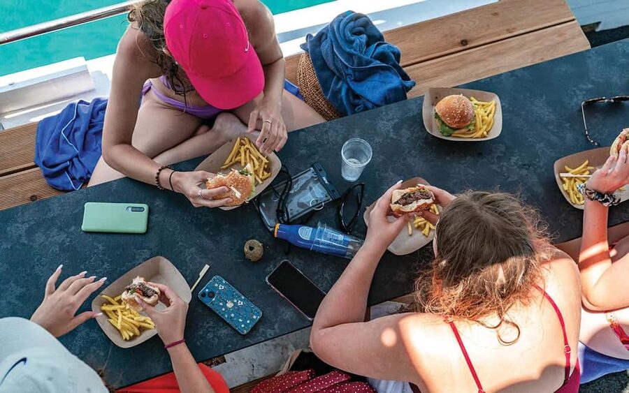 Split: Blue Lagoon and 3 Island Cruise with Food and Drinks - Food, drinks, and the real value of $81