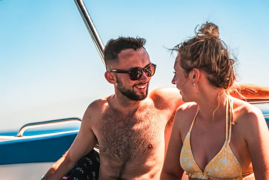 Split: Blue Lagoon and 3 Islands Speedboat Tour - Trogir: one hour among old stone streets