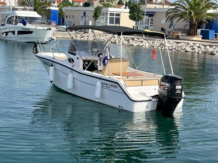 Split: Private Blue Lagoon 3 islands with speed boat - The guide can shape the day