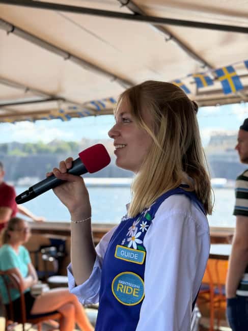 Stockholm: Midsummer Archipelago Boat Tour Live Guide - The Royal Palace and Djurgården from the water