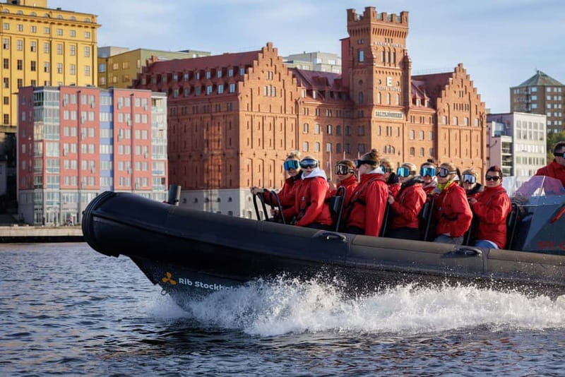 Stockholm: RIB Speed boat tour & archipelago island visit - Key points to know before booking