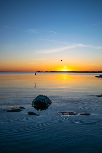 Sunset in the archipelago from Helsinki - Why Porkkalanniemi makes a good evening escape