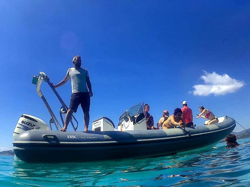 Tavolara: 5 Islands tour from San Teodoro's beach - Isola Piana and Cala Girgolu keep the swim count high